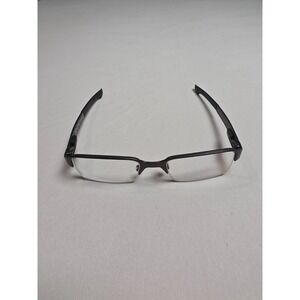 Oakley Boomstand OX5042-0352 Pewter Half Eyeglasses Frames 52-19 140 Designer